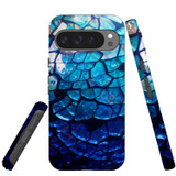 For Google Pixel 10 Pro XL Case, Tough Protective Cover, Blue Mirror | iCoverLover Australia