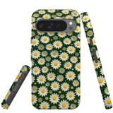 For Google Pixel 10 Pro XL Case, Tough Protective Cover, Field Of Daisies | iCoverLover Australia