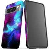 For Google Pixel 8 Pro Tough Protective Cover, Abstract Galaxy | iCoverLover Australia