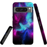 For Google Pixel 8 Pro Tough Protective Cover, Abstract Galaxy | iCoverLover Australia