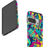 For Google Pixel 8 Pro Tough Protective Cover, Abstract Strokes | iCoverLover Australia
