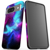 For Google Pixel 8 Tough Protective Cover, Abstract Galaxy | iCoverLover Australia