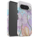 For Google Pixel 10 Pro Case, Tough Protective Cover, Watercolour Floral | iCoverLover Australia