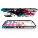 For iPhone 11 Pro Tough Protective Case, Dark Splatter | iCoverLover Australia
