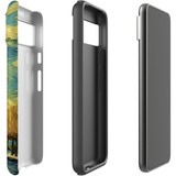 For Google Pixel 8 Tough Protective Cover, Eiffel Tower Painting | iCoverLover Australia