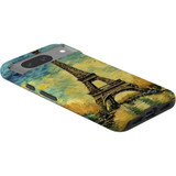 For Google Pixel 8 Tough Protective Cover, Eiffel Tower Painting | iCoverLover Australia