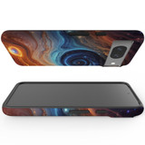 For Google Pixel 8 Tough Protective Cover, Eye Of The Galaxy | iCoverLover Australia
