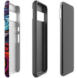 For Google Pixel 8 Pro Tough Protective Cover, Swirling Paint | iCoverLover Australia
