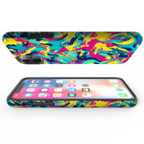 For iPhone 11 Pro Max Tough Protective Case, Abstract Strokes | iCoverLover Australia