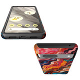 For Google Pixel 7 Tough Protective Case, Waves Of The Sun | iCoverLover Australia