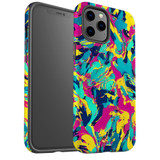For iPhone 12 Pro Max Tough Protective Case, Abstract Strokes | iCoverLover Australia