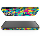 For iPhone 12 Pro Max Tough Protective Case, Abstract Strokes | iCoverLover Australia