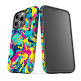 For iPhone 13 Pro Tough Protective Case, Abstract Strokes | iCoverLover Australia