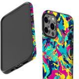 For iPhone 13 Pro Tough Protective Case, Abstract Strokes | iCoverLover Australia
