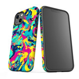 For iPhone 13 Tough Protective Case, Abstract Strokes | iCoverLover Australia
