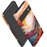 For Google Pixel 6 Pro Tough Protective Case, Sunny Waves | iCoverLover Australia