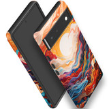 For Google Pixel 6 Tough Protective Case, Sunny Waves | iCoverLover Australia
