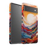 For Google Pixel 6 Tough Protective Case, Sunny Waves | iCoverLover Australia