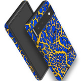 For Google Pixel 6 Tough Protective Case, Blue Frog | iCoverLover Australia