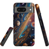 For Google Pixel 8 Tough Protective Cover, Planets Of The Universe | iCoverLover Australia