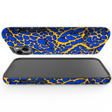 For iPhone 14 Plus Tough Protective Case, Blue Frog | iCoverLover Australia