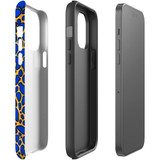 For iPhone 14 Pro Max Tough Protective Case, Blue Frog | iCoverLover Australia