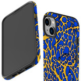 For iPhone 14 Tough Protective Case, Blue Frog | iCoverLover Australia