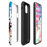 For iPhone 11 Tough Protective Case, Dark Splatter | iCoverLover Australia