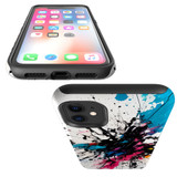 For iPhone 11 Tough Protective Case, Dark Splatter | iCoverLover Australia