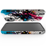 For iPhone 13 mini Tough Protective Case, Dark Splatter | iCoverLover Australia