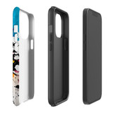For iPhone 13 Pro Max Tough Protective Case, Dark Splatter | iCoverLover Australia