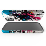 For iPhone 13 Tough Protective Case, Dark Splatter | iCoverLover Australia