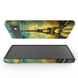 For Google Pixel 6 Tough Protective Case, Eiffel Tower Painting | iCoverLover Australia