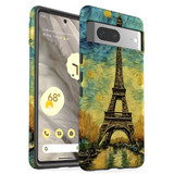 For Google Pixel 7 Tough Protective Case, Eiffel Tower Painting | iCoverLover Australia
