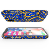 For iPhone XS/X Tough Protective Case, Blue Frog | iCoverLover Australia