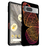 For Google Pixel 7 Case Tough Protective Cover Rose Gold Wing | iCoverLover Australia