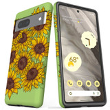 For Google Pixel 7 Case Tough Protective Cover Sunflowers | iCoverLover Australia