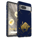 For Google Pixel 7 Case Tough Protective Cover Taurus Drawing | iCoverLover Australia