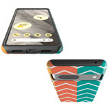 For Google Pixel 7 Case Tough Protective Cover Colourful Zigzag | iCoverLover Australia