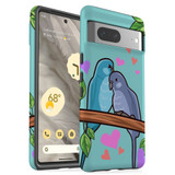 For Google Pixel 7 Case Tough Protective Cover Birds In Love | iCoverLover Australia