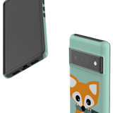 For Google Pixel 6 Pro Case Tough Protective Cover Cute Brown Fox | iCoverLover Australia