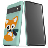 For Google Pixel 6 Pro Case Tough Protective Cover Cute Brown Fox | iCoverLover Australia
