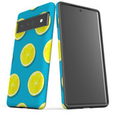 For Google Pixel 6 Pro Case Tough Protective Cover Lemon Slices | iCoverLover Australia