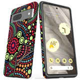 For Google Pixel 7 Case Tough Protective Cover Dotted Abstract Painting | iCoverLover Australia