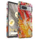 For Google Pixel 7 Case Tough Protective Cover Flowing Colors | iCoverLover Australia