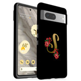 For Google Pixel 7 Case Tough Protective Cover Embellished Letter S | iCoverLover Australia