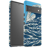 For Google Pixel 6 Pro Case Tough Protective Cover Japanese Wave | iCoverLover Australia