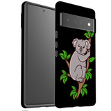 For Google Pixel 6 Pro Case Tough Protective Cover Koala Illustration | iCoverLover Australia