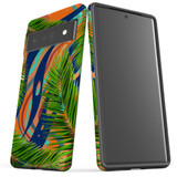 For Google Pixel 6 Pro Case Tough Protective Cover Leaves | iCoverLover Australia