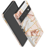 For Google Pixel 6 Pro Case Tough Protective Cover Marble Pattern | iCoverLover Australia